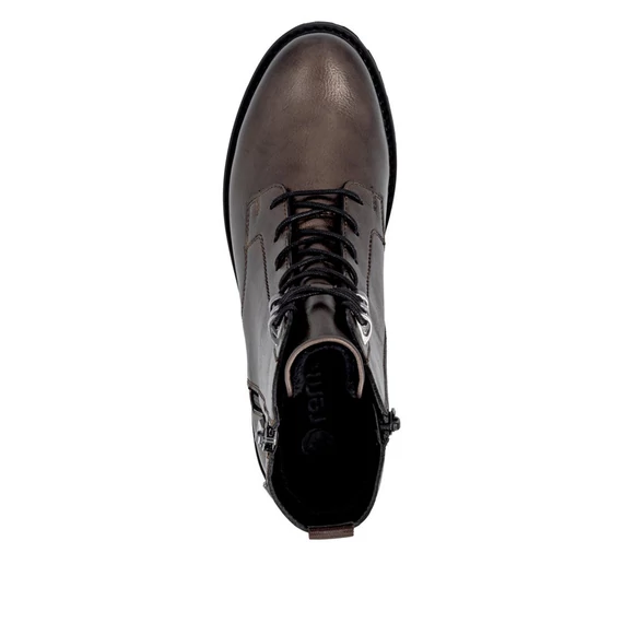 Remonte bronz, enyhén bélelt bakancs, nagyméretben