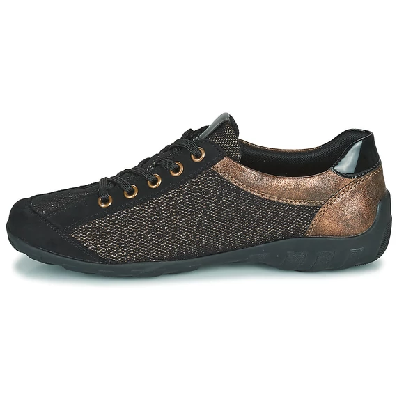 Remonte fekete kombi cipő