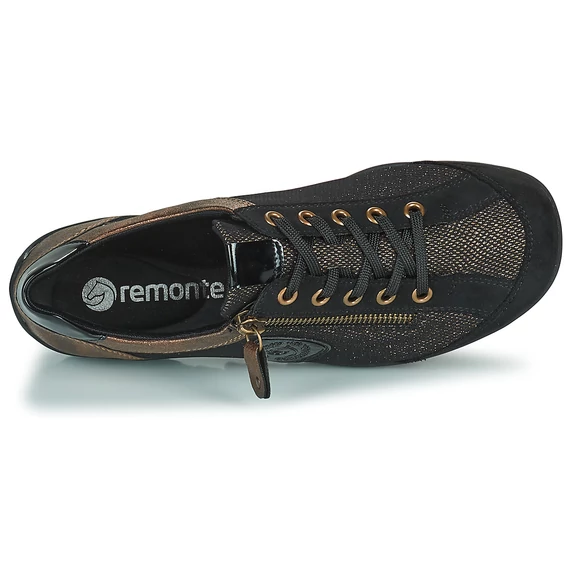 Remonte fekete kombi cipő