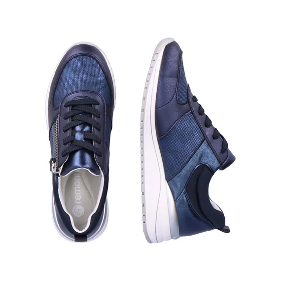 Remonte sötétkék női cipő nagyméretben