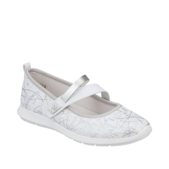 Remonte fehér tépőzáras női cipő nagyméretben