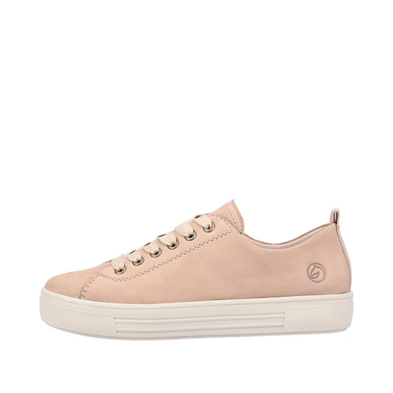 Remonte rózsaszín sneaker nagyméretben másik oldalról
