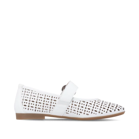 Remonte fehér, női cipő nagyméretben.