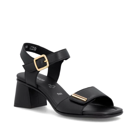 Remonte fekete női szandál nagyméretben