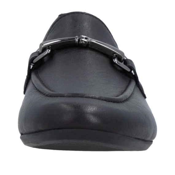 Remonte fekete, női cipő nagyméretben.