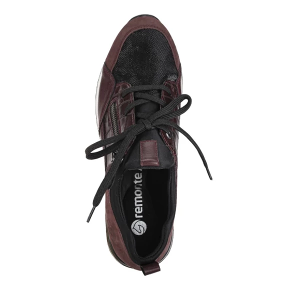 Remonte bordó női cipő nagyméretben