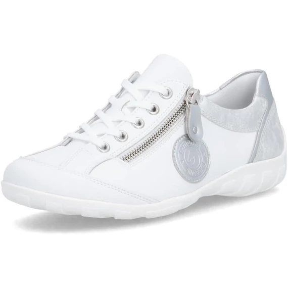 Remonte fehér fűzős félcipő nagyméretben