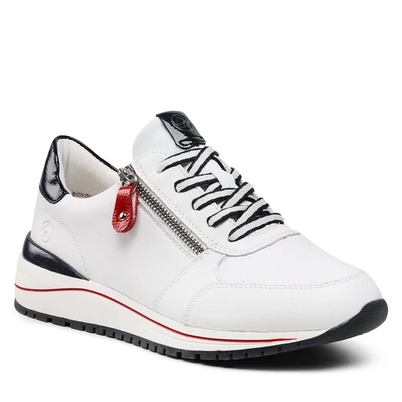 Remonte fehér kombi sneaker nagyméretben