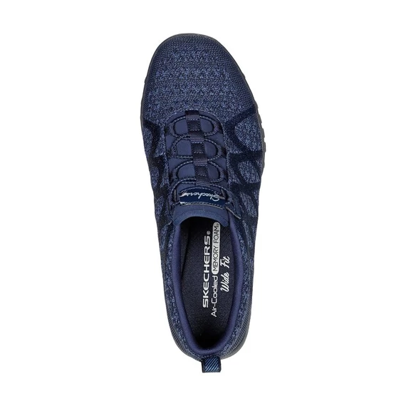 Skechers Breathe-Easy-Infi-Knity kék női cipő