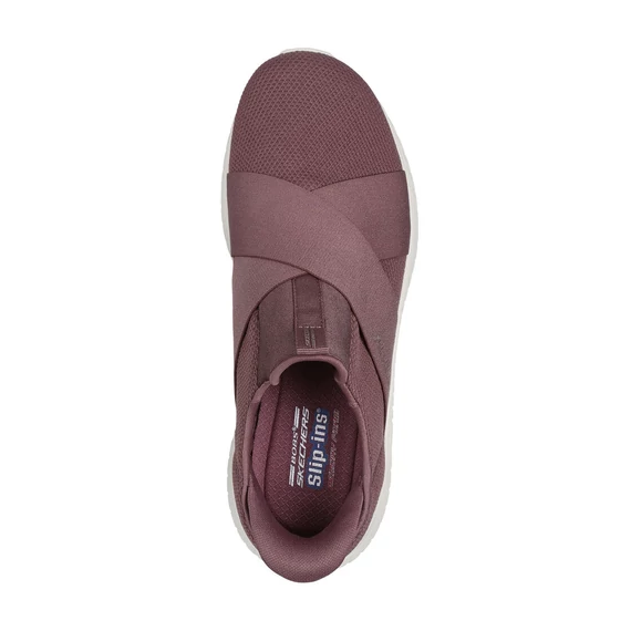 Skechers Slip-ins: Bobs Squa Chaos-Your Moment mályva női cipő nagyméretben