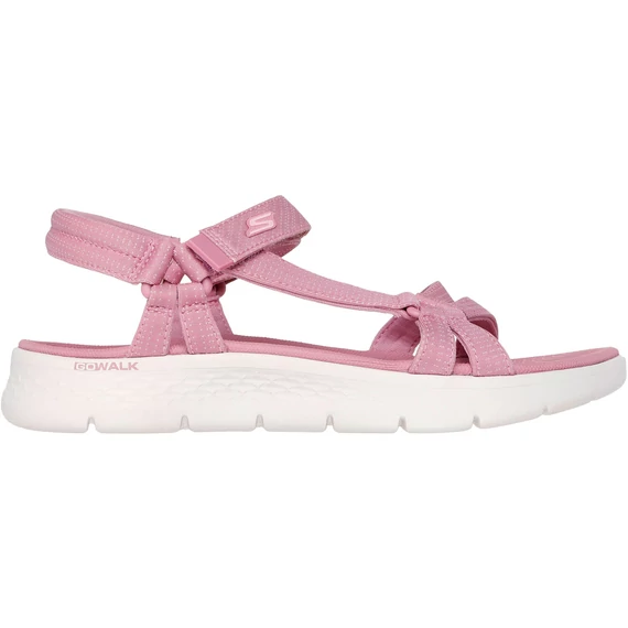 Skechers Go Walk Flex - Sublime mályva női szandál nagyméretben