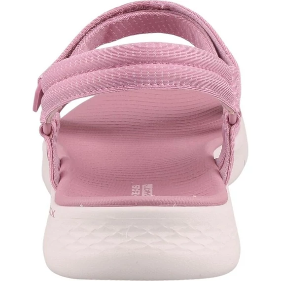 Skechers Go Walk Flex - Sublime mályva női szandál nagyméretben