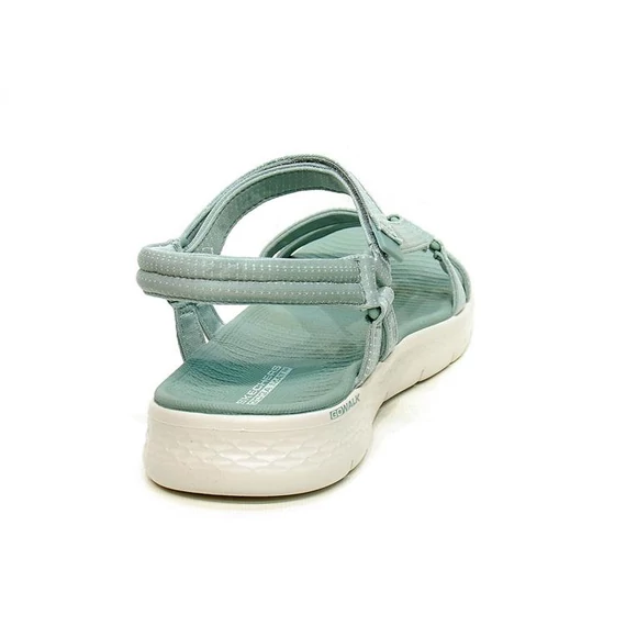 Skechers Go Walk Flex - Sublime menta női szandál nagyméretben
