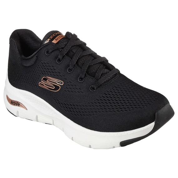 Skechers fekete női sportcipő nagyméretben