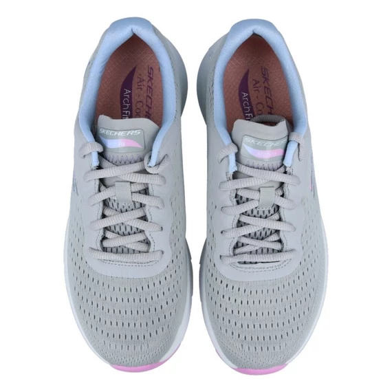 Skechers Arch Fit - Infinity Cool szürke női cipő nagyméretben