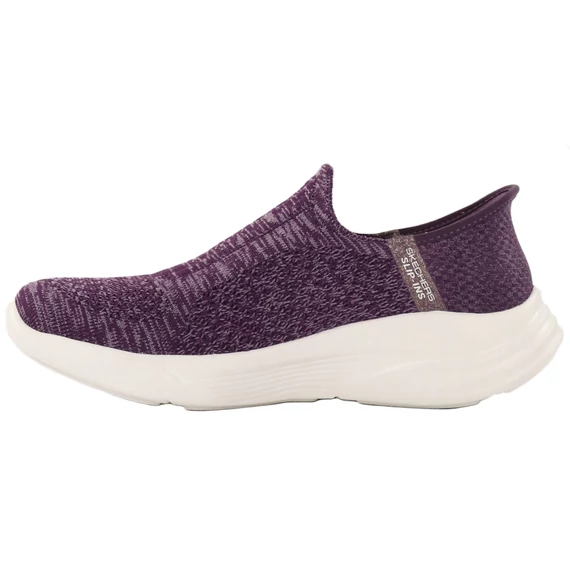 Skechers Slip-ins: Relaxed Fit Sport  női lila cipő nagyméretben