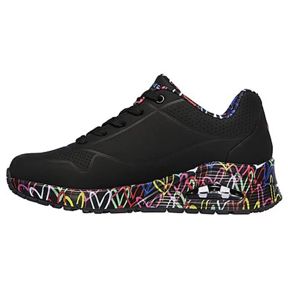 Skechers fekete cipő