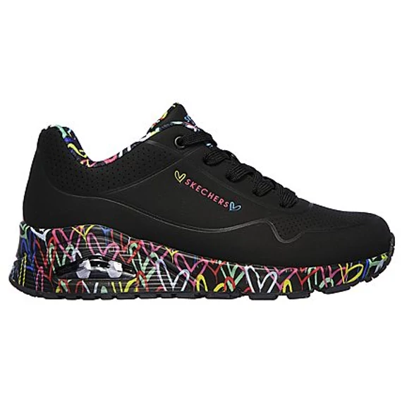 Skechers fekete cipő