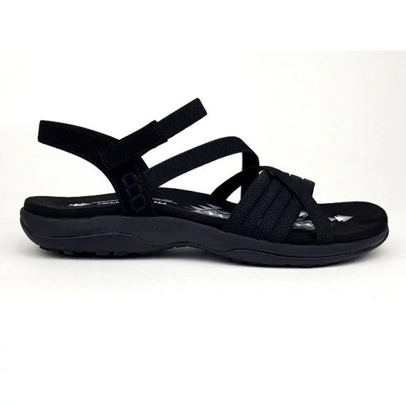 Skechers fekete női szandál nagyméretben