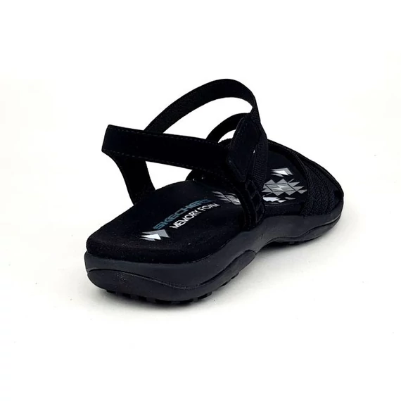 Skechers fekete női szandál nagyméretben