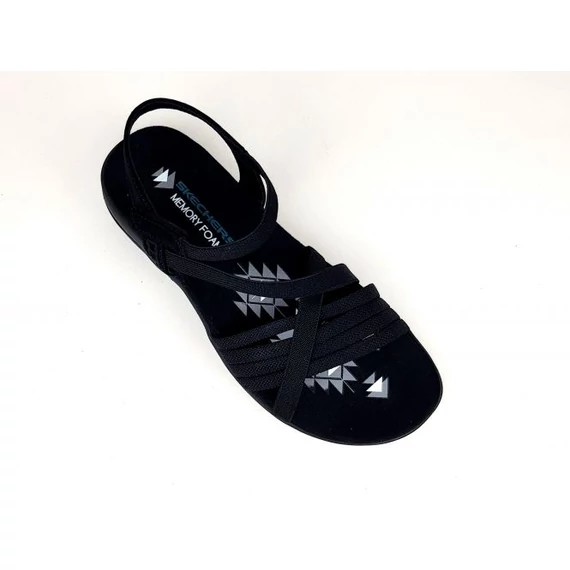 Skechers fekete női szandál nagyméretben
