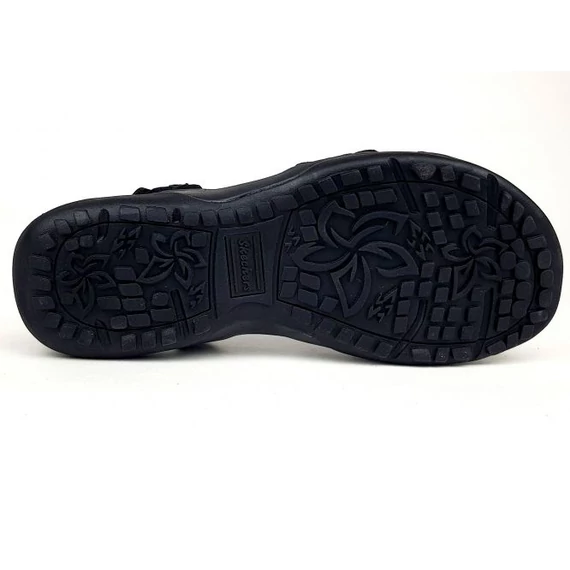 Skechers fekete női szandál nagyméretben