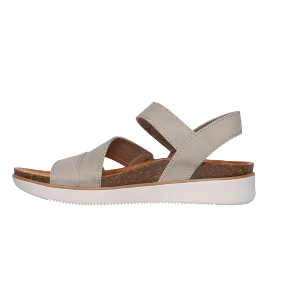 Skechers - Lifted Comfort bézs női szandál nagyméretben