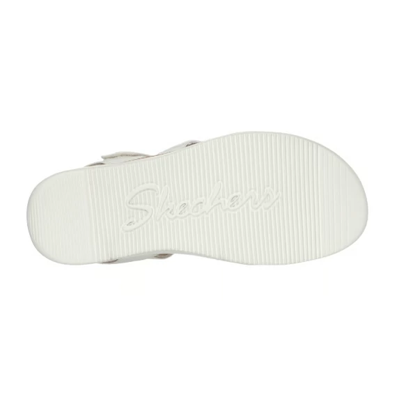 Skechers - Lifted Comfort fehér női szandál nagyméretben