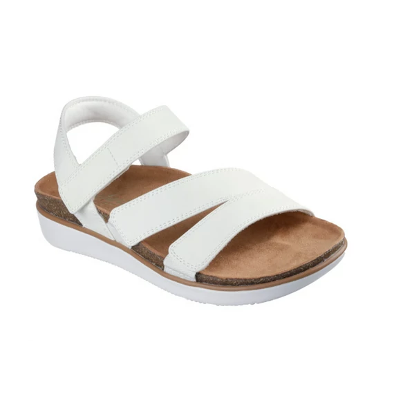 Skechers - Lifted Comfort fehér női szandál nagyméretben