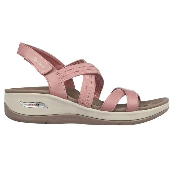 Skechers rózsaszín női szandál nagyméretben