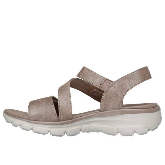 Skechers Relaxed Fit: Easy Going - All Day Chic barna női szandál nagyméretben