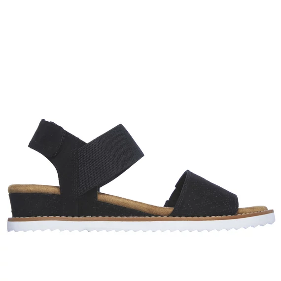 Skechers fekete női szandál nagyméretben