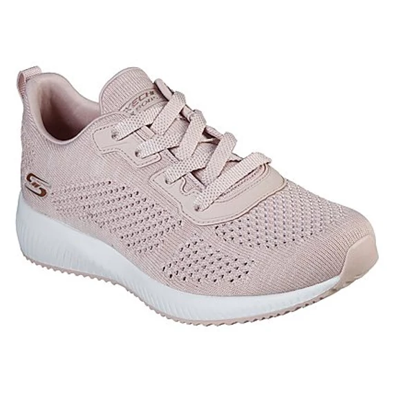 Skechers púder rózsaszín sportos cipő Nagyméretben