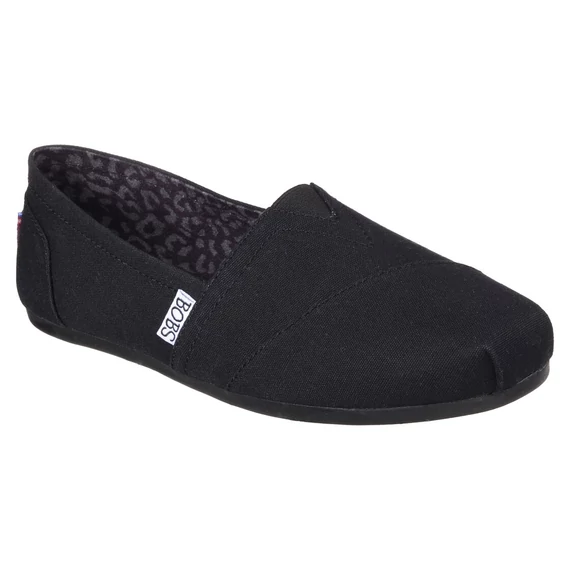 Skechers fekete női vászon cipő 