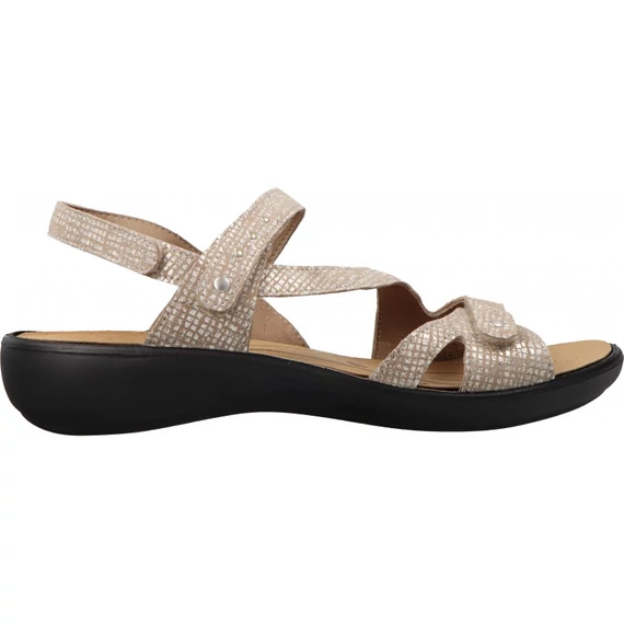 Westland bézs bőr női szandál nagyméretben