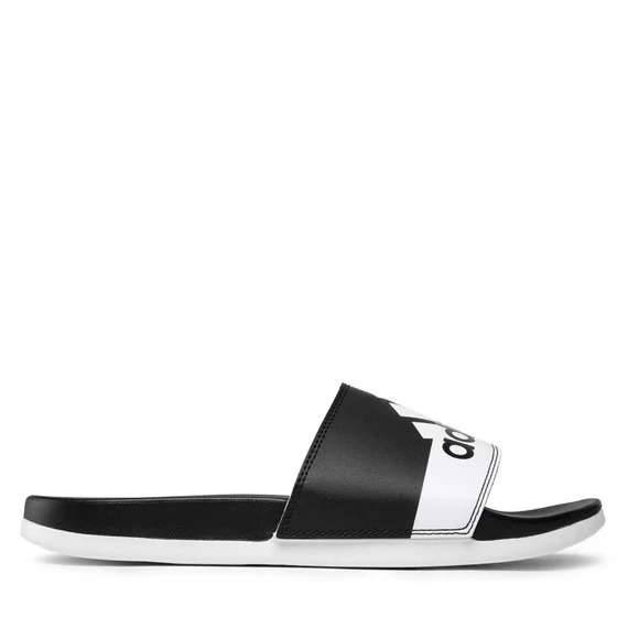 Adidas Adilette Comfort fekete-fehér papucs nagyméretben