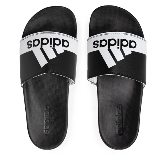 Adidas Adilette Comfort fekete-fehér papucs nagyméretben