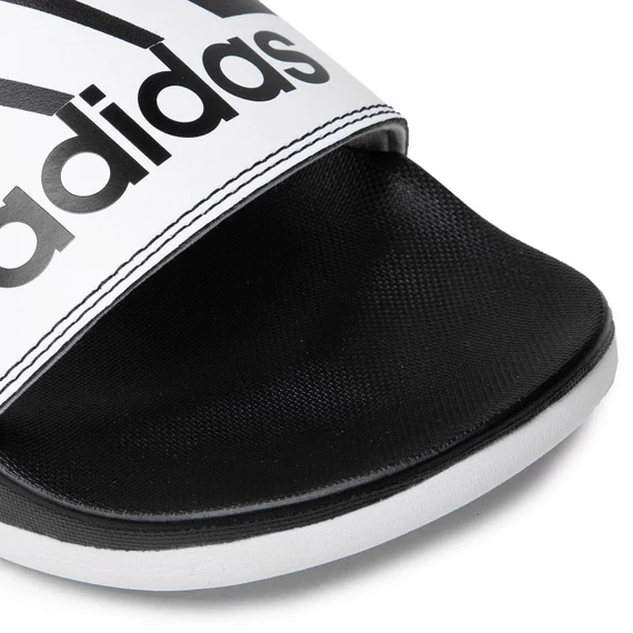 Adidas Adilette Comfort fekete-fehér papucs nagyméretben
