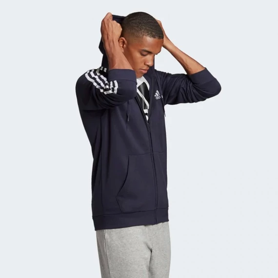 Adidas sötétkék pulóver nagyméretben