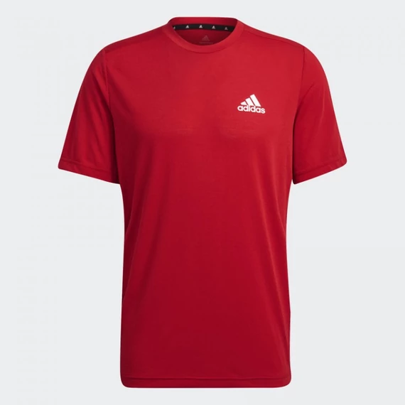 Adidas piros póló nagyméretben