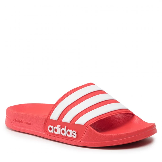 Adidas piros papucs zuhanyozáshoz