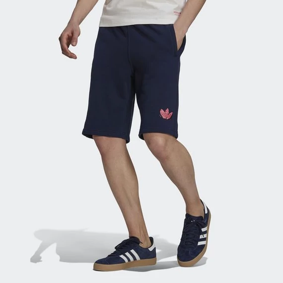 Adidas 5 AS SHORT sötétkék pamutból