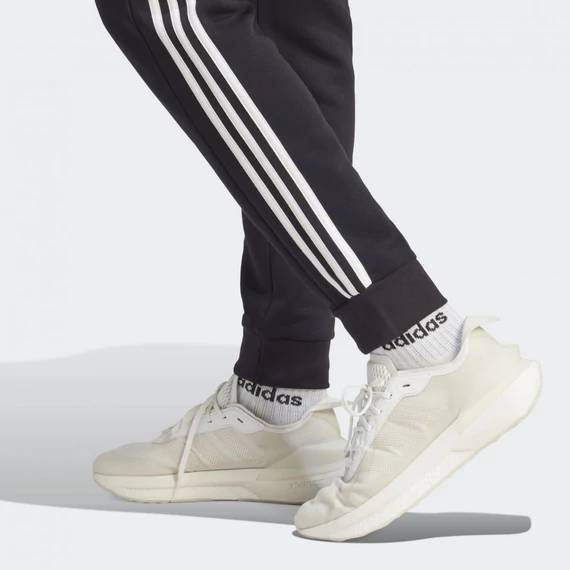 Adidas M 3S FL TC fekete nadrág nagyméretben