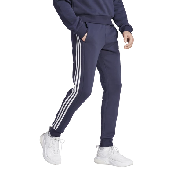 Adidas M 3S FL TC sötétkék nadrág nagyméretben