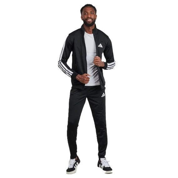 Adidas M 3S TR TT TS fekete melegítő együttes 3XLT