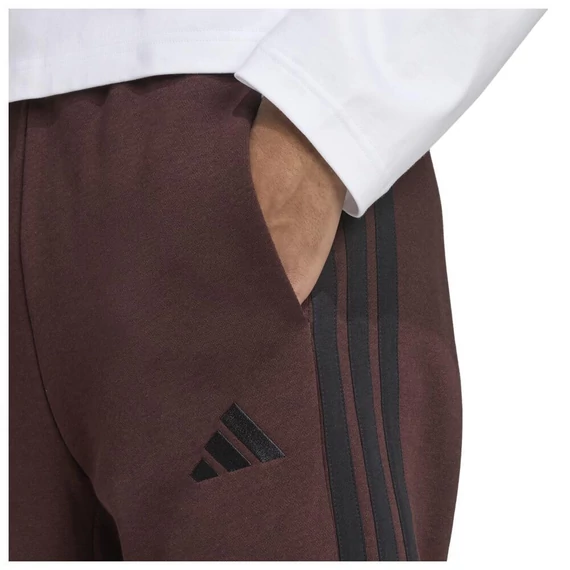 Adidas M 3S FL O PT barna nadrág nagyméretben