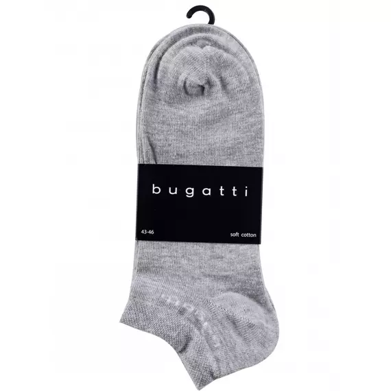 Bugatti szürke zokni