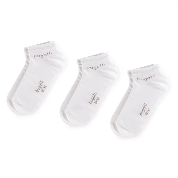 Bugatti fehér férfi zokni