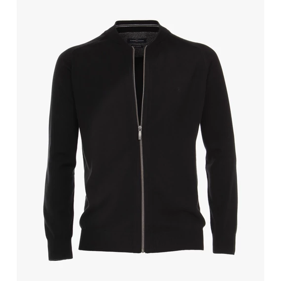 Casa Moda férfi fekete kardigán nagyméretben