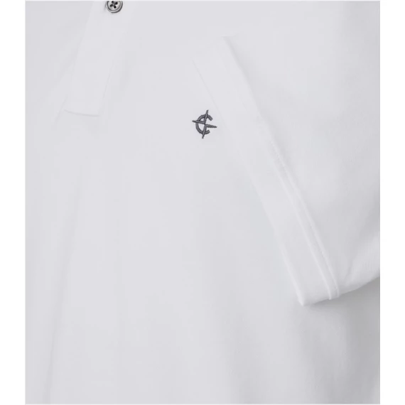 Casa Moda fehér galléros póló nagyméretben